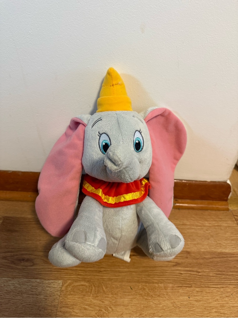 Kohls Cares 11” Dumbo Elephant Disney Gray Plush Stuffed Animal Toy